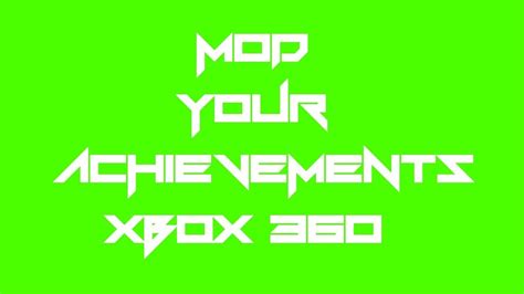How To Mod Your Achievements Xbox 360 Velocity Download Youtube