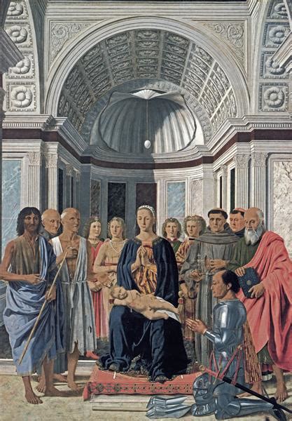 Madonna And Child With Saints Piero Della Francesca