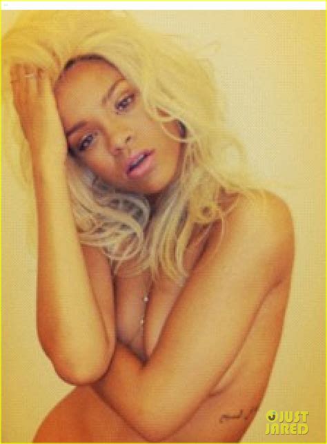 Rihanna In A Photo Shoot For Her New Fragrance Nude Rihanna Photo