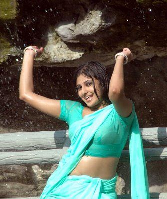 Monica Exclusive Hot And Sexy Tamil Mallu Hot Actress HOt In Wet Sari