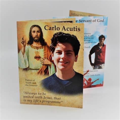 Carlo Acutis Day Novena Prayer Card Welcome To St Brigids Knock