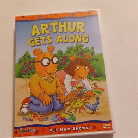 Arthur Gets Along Dvd Pbs Kids Cartoon Show Friendship Arthur The