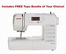 Janome DC1050 Computerized Sewing Machine With Soft Cover ...