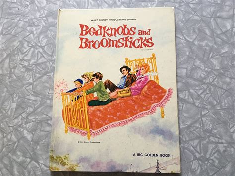 1971 Disneys Bedknobs And Broomsticks Large Hardcover Etsy Bedknobs And Broomsticks Walt