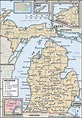 Map Of Michigan Upper Peninsula And Travel Information Download | Ruby ...