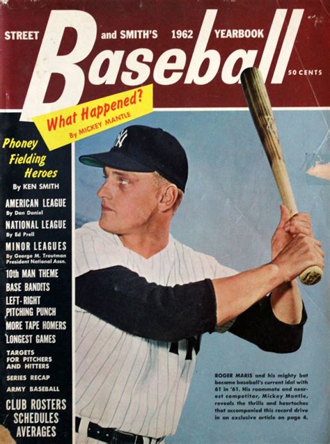 Street And Smiths Baseball Yearbook January 1962 At Wolfgangs