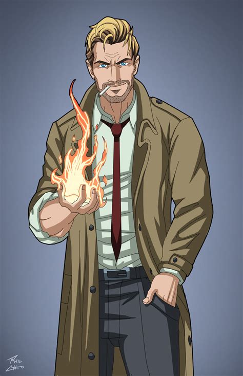 John Constantine Earth 27 Commission By Phil Cho On