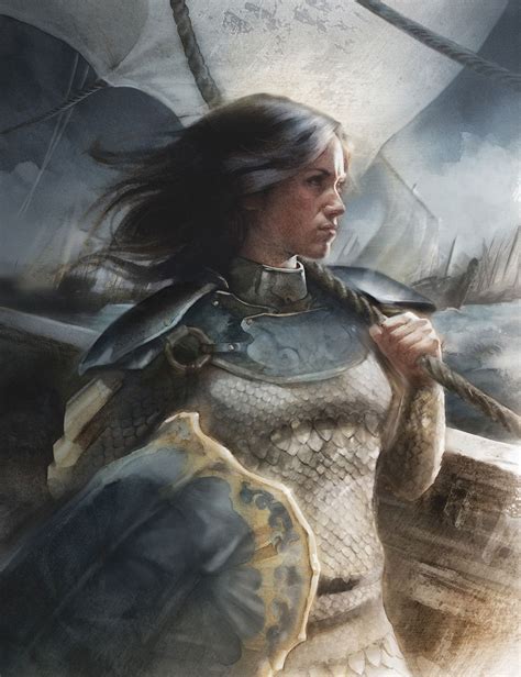 Nymeria Princess Of The Rhoynar By Jk Drummond 3d Fantasy Fantasy