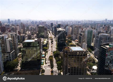 Faria Lima Avenue In Sao Paulo Brazil Stock Photo By Gustavofrazao
