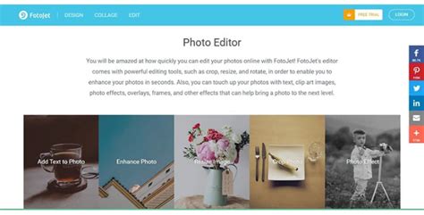 Fotojet Graphic Designing Platform For Photo Editing