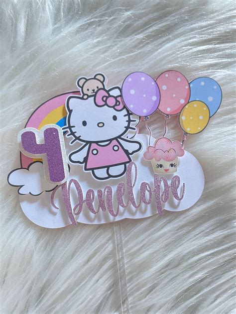 Hello Kitty Cake Topper Printable Free