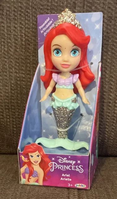 disney princess mini poseable miniature 3 5 doll the little mermaid ariel new 7 00 picclick