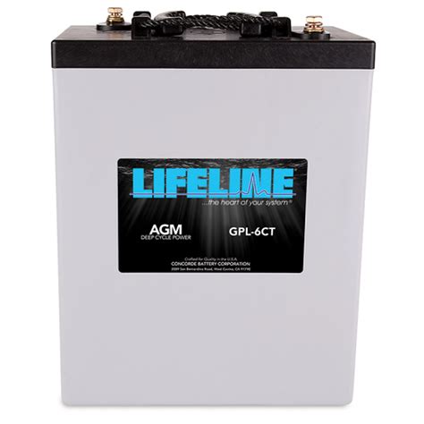 Lifeline Gpl 6ct 6 V