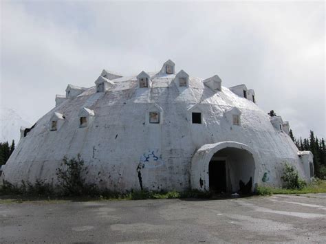 look at this alaska s abandoned igloo city hotel