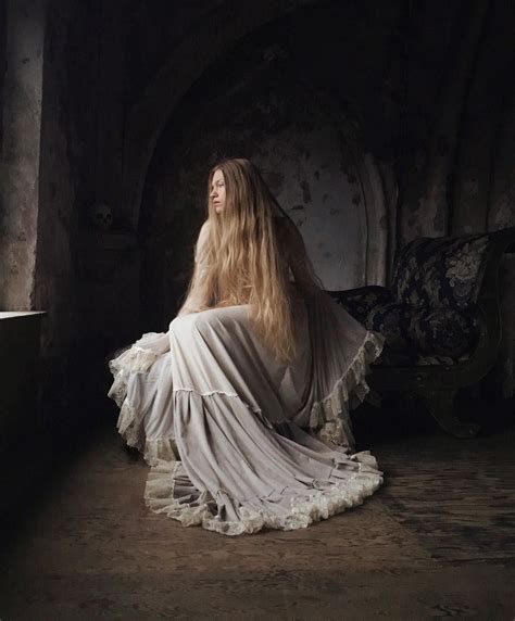 Gorgeously Mysterious Melancholic And Fine Art Portrait Photography By