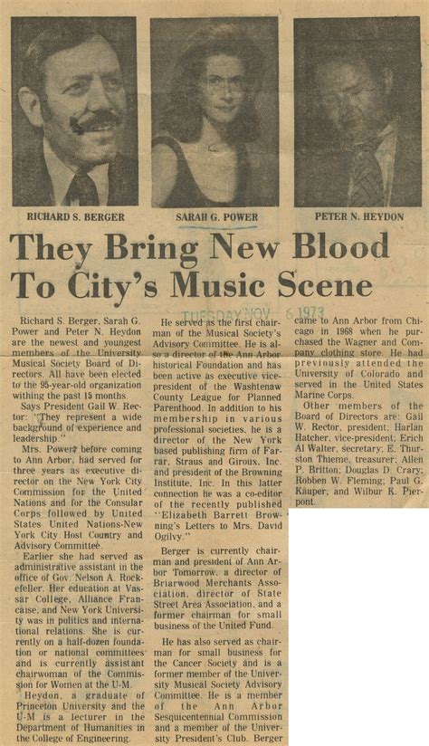 Gail W. Rector | Ann Arbor District Library