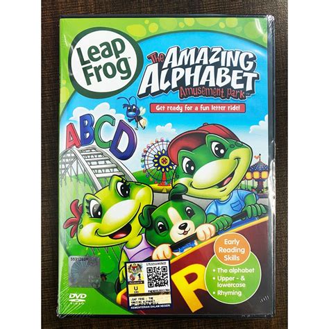 Dvd Children Education Leap Frog The Amazing Alphabet Amusement Park