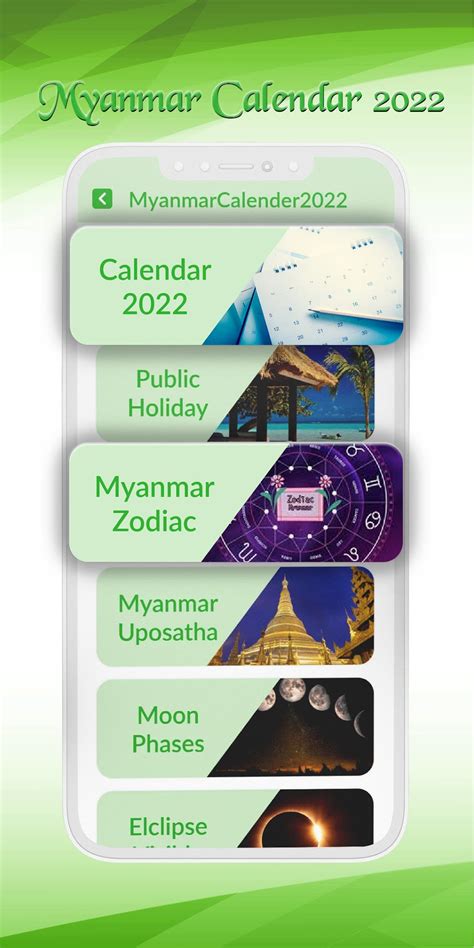 Myanmar Calendar 2022 Para Android Descargar