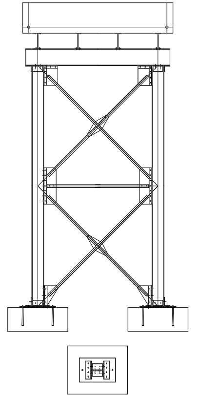 Scaffolding Elevation Details In Autocad D Dwg File Cadbull
