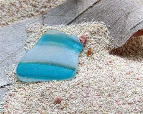 Turquoise And White Sea Glass Photograph By Janice Drew Pixels