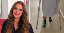 Brooke Shields, 55, reveals she broke her femur and is learning how to ...