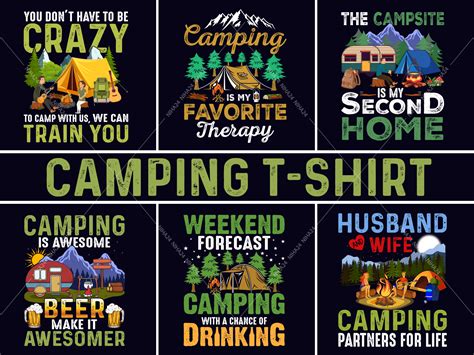 Camping T Shirt Design By Niharika On Dribbble