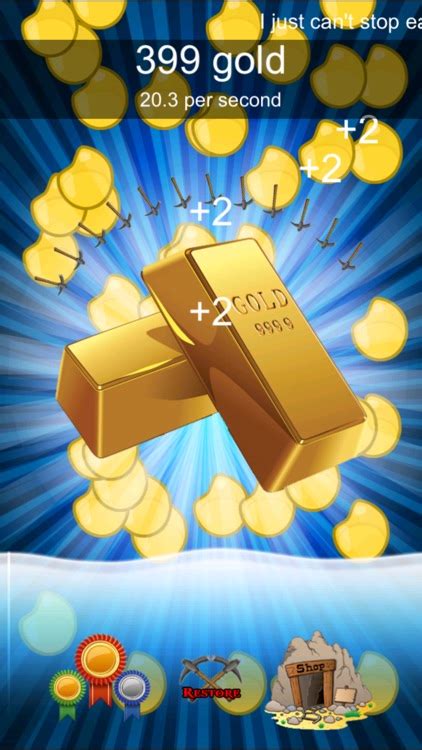 Gold Rush Clicker Nuggets And Bars Miner Fever By Jason Cowles