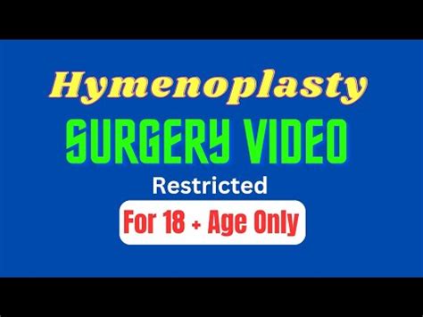 Hymenoplasty Surgery Hymen Repair Hymenoplasty Surgery In Ranchi