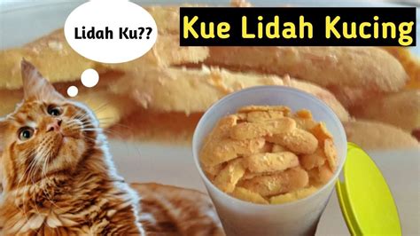 Bisa menggunakan loyang khusus kue lidah kucing jika punya. Resep Kue Lidah Kucing Lembut & Renyah - YouTube