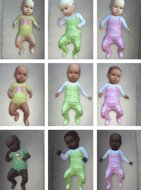 The Sims 4 Custom Content Baby Makeover