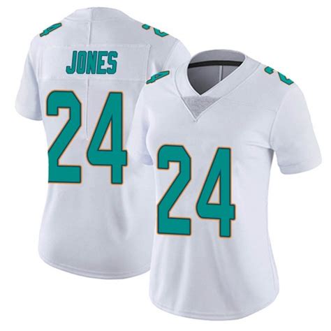 Nike Byron Jones Miami Dolphins Women S White Limited Vapor Untouchable Jersey