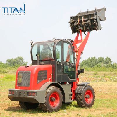 New TITAN Nude In Container Mini Wheel 4wd Loader With TUV China