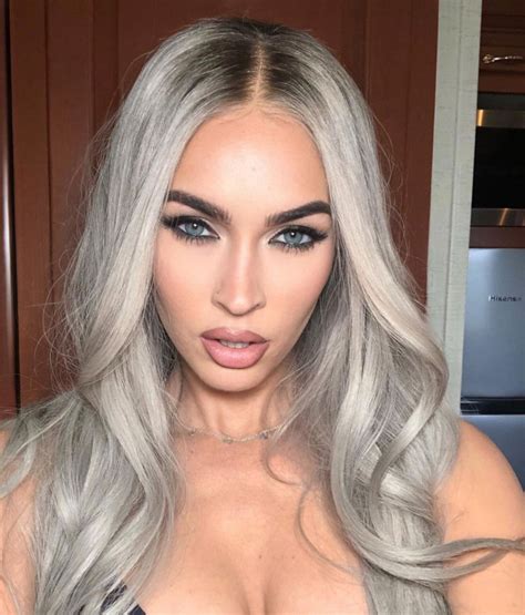 Megan Fox Has Silver Hair Now This Is What The Devils Daughter Looks Like Glamour