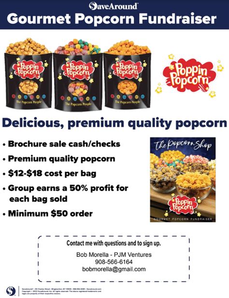 Poppin Popcorn Pjm Ventures Llc