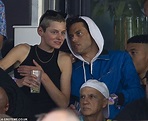 Rami Malek, 42, looks close with The Crown's Emma Corrin, 27, at Bruce ...