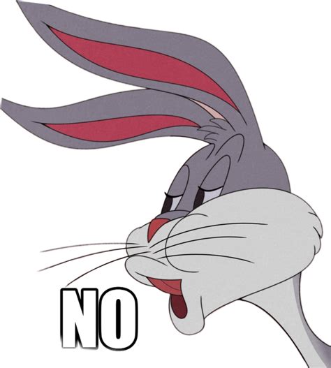 Bugs Bunny No Meme Qustbold