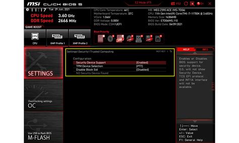 Windows 11 How To Enable Tpm 20 In The Bios On Amd And Intel