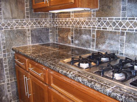 When installing a new maintain your ceramic tile sealer and you will be rewarded with a clean, durable ceramic tile countertop that will last until the next time you remodel your kitchen. 20 Pictures of Simple Tile Kitchen Countertops - Home Decoz