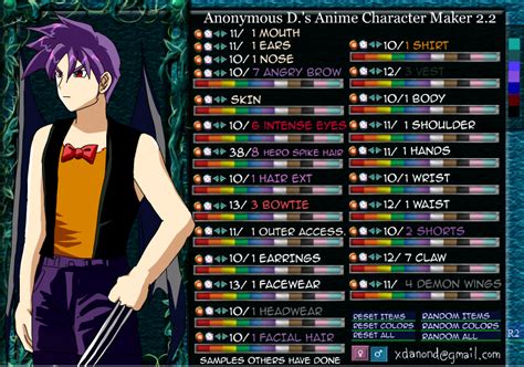 Anime Character Creator Full Body Online Free Character Creator