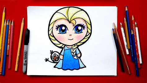 How To Draw Elsa From Frozen New Art For Kids Hub