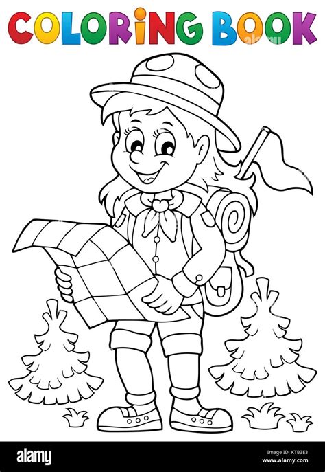 Coloring Pages For Girl Scouts