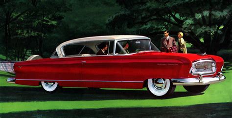 Plan59 Classic Car Art Vintage Ads 1955 Nash Ambassador Custom