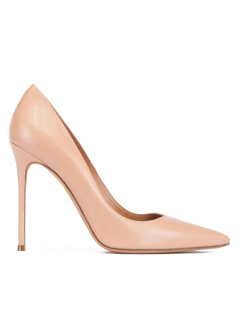 Bakers Crawford Nude Suede Classic Pump Stiletto High Heel Closed Toe