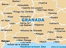 Maps of Granada, University of Granada: Map of Granada University, Spain