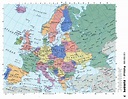 Maps of Europe | Map of Europe in English | Political, Administrative ...