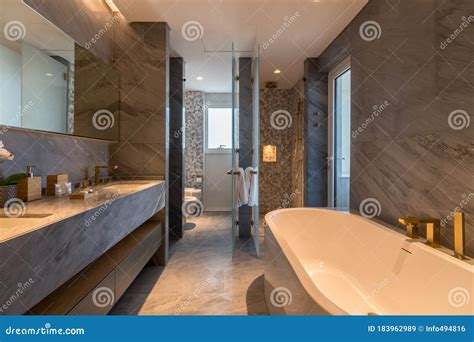 Luxury Bathroom At Five Palm Dubai Stock Image Image Of Luxury Five