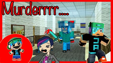 Murder Minecraft Murder Mystery Game With Radiojh Audrey Games Youtube