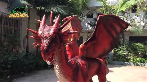 Animatronic Mythical Creature Cool Dragon Model Youtube