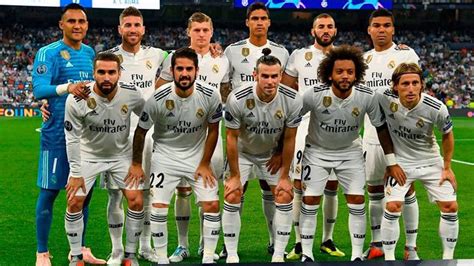 Plantilla Oficial Del Real Madrid 2019
