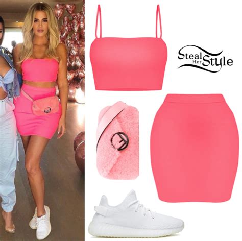 Khloe Kardashian Clothes And Outfits Steal Her Style